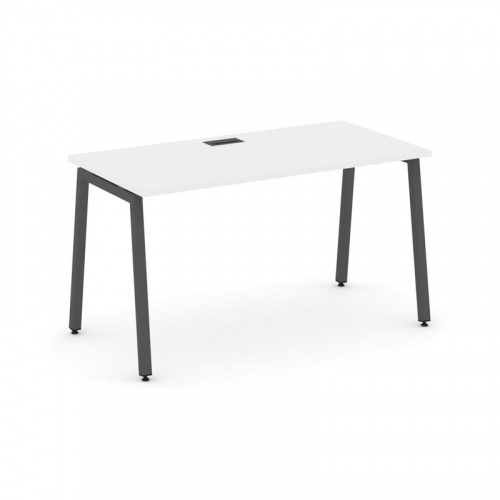 Style Project Стол письменный SN-4A.SP-002 Дуб Табак/Металл Белый 1180*600*750 фото 19