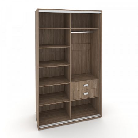 Корпус 2-х секционного шкафа высокого L=1200мм Maris SH.K2-2.1 K3