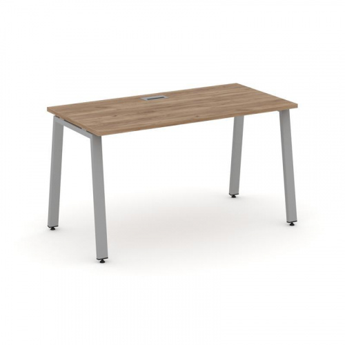 Style Project Стол письменный SN-6A.SP-004 Дуб Табак/Металл Белый 1580*600*750 фото 9