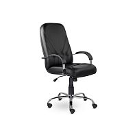 Кресло руководителя Комо (Хром) (Натуральная кожа)