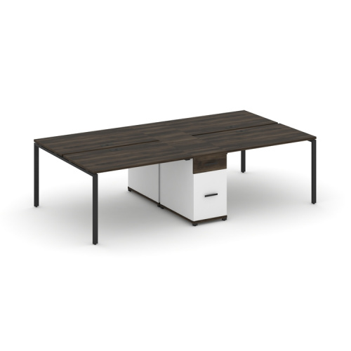 Бенч-система на 4 места с 1 опорной тумбой Concept CN.DRS-422 фото 9