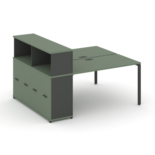 Бенч-система с опорным распашным шкафом Concept CN.DRS-226 фото 2