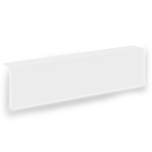 Накладка на 2 модуля с подсветкой прямая высокая Onix O.R-NP.V-158.2.S фото 7