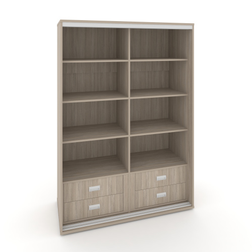 Корпус 2-х секционного шкафа низкого L=1100мм Maris SH.K2-1.2 K6 фото 3