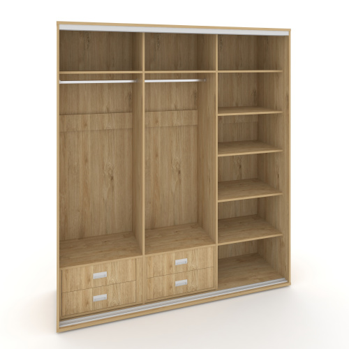 Корпус 3-х секционного шкафа высокого L=2519мм Maris SH.K3-7.1 K3 фото 3