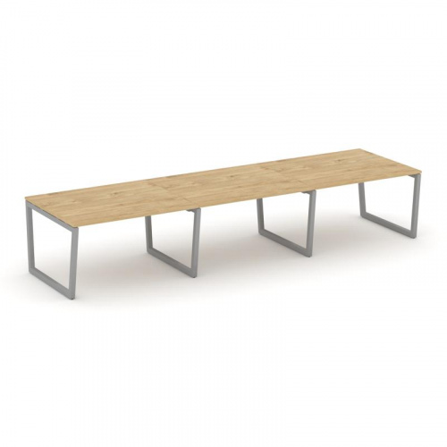 Style Project Стол переговорный SN-5T2.SPRG-054.3 Акация Лорка/Металл Антрацит 4740*1180*750 фото 2 Style Project Стол переговорный SN-5T2.SPRG-054.3 Акация Лорка/Металл Антрацит 4740*1180*750 фото 2