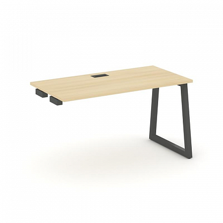 Style Project Стол-приставка к опор. элем. SN-5T1.OPRS-021 Акация Лорка/Металл Антрацит/Заглушка Пла