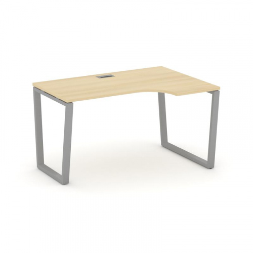 Style Project Стол рабочий эргоном. SN-6T2.SPA-011(R) Акация Лорка/Металл Антрацит/Заглушка Пластик фото 20