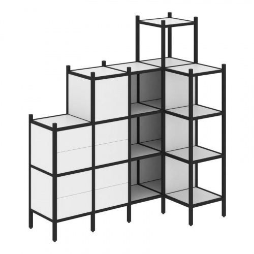 Стеллаж офисный угловой Loft VR.L-48 фото 8