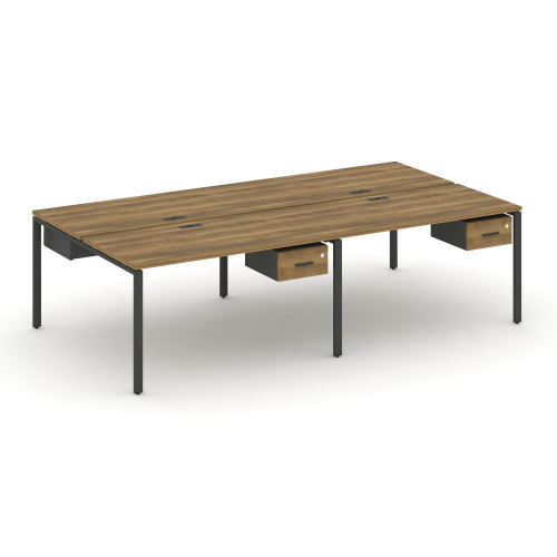 Бенч-система на 4 места с подвесными тумбами Concept CN.DRS-129 Бенч-система на 4 места с подвесными тумбами Concept CN.DRS-129