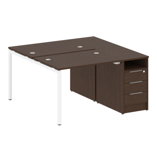 Бенч-система с тумбой на П-обр. м/к Metal System Quattro 40БП.РС-СТП-2.1 фото 5 Бенч-система с тумбой на П-обр. м/к Metal System Quattro 40БП.РС-СТП-2.1 фото 5