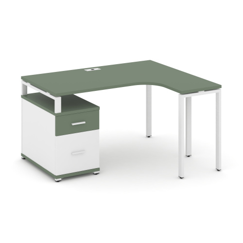 Стол эргономичный с опорной тумбой Concept CN.SA-304(R) Стол эргономичный с опорной тумбой Concept CN.SA-304(R)