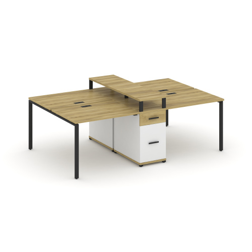 Бенч-система на 4 места с 1 опорной тумбой Concept CN.DRS-437 фото 6 Бенч-система на 4 места с 1 опорной тумбой Concept CN.DRS-437 фото 6