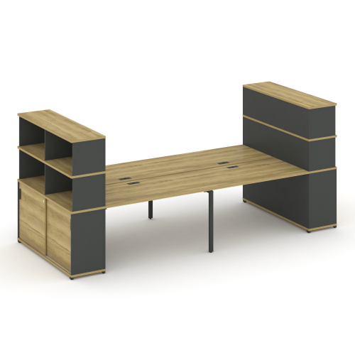 Бенч-система с опорными шкафами-купе Concept CN.DRS-288 фото 4