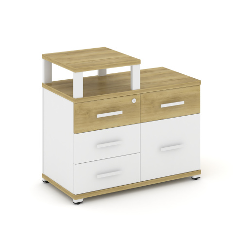 Тумба приставная с 4 ящиками Concept CN.TSP-011 W фото 3 Тумба приставная с 4 ящиками Concept CN.TSP-011 W фото 3