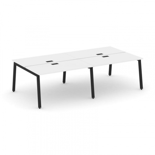 Style Project Рабочая станция 2-х сторон. SN-5A.DRS-051 Тиквуд Светлый/Металл Белый 1960*1632*750 фото 5