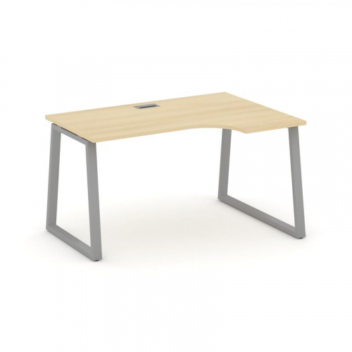 Style Project Стол рабочий эргоном. SN-6T1.SPA-012(R) Акация Лорка/Металл Антрацит/Заглушка Пластик фото 20