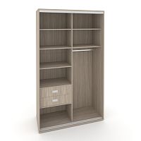 Корпус 2-х секционного шкафа высокого L=1500мм Maris SH.K2-5.1 K6