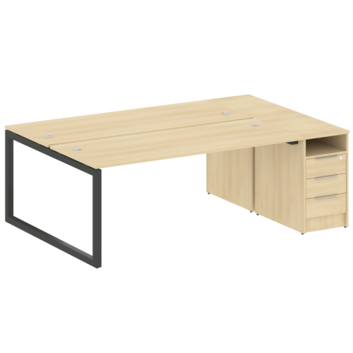 Бенч-система с тумбой на О-обр. м/к Metal System Quattro 50БО.РС-СТП-2.5 фото 8