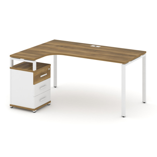 Стол эргономичный с опорной тумбой Concept CN.SA-307(L)