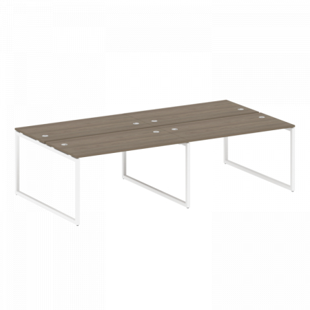 Бенч-система на 4 места на О-обр. м/к Metal System Quattro 40БО.СМ-4.3 