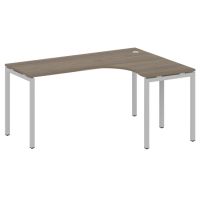 Стол криволинейный правый на П-обр. м/к Metal System Quattro 40БП.СА-4 (R)