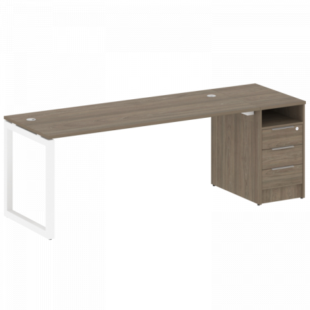 Бенч-система с тумбой на О-обр. м/к Metal System Quattro 50БО.РС-СТП-1.5